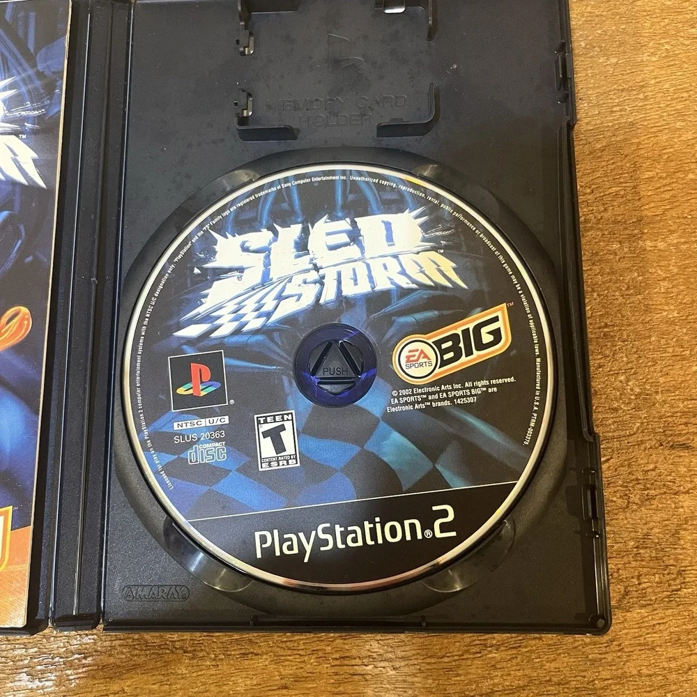 Sled Storm PS2 Sony PlayStation 2 Complete CIB w/ Manual EA Sports BIG
